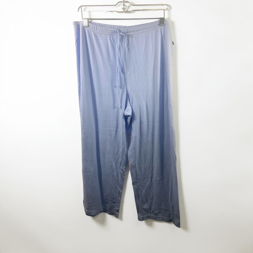Tommy Hilfiger Sleepwear Blue Pajama Pants Mens Large Drawstring Lounge Bottoms